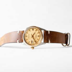 Rolex datejust 1601 two-tone linen dial from 1971