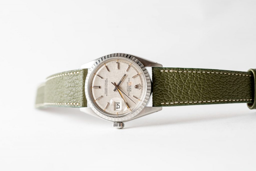 Rolex datejust 1603 linnen dial from 1971