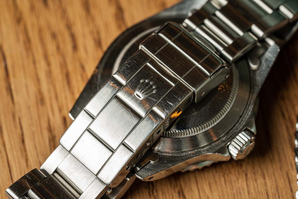 20220805_vintagemasters_web (8 van 17) Rolex Submariner 16610 from 1996 watch clasp